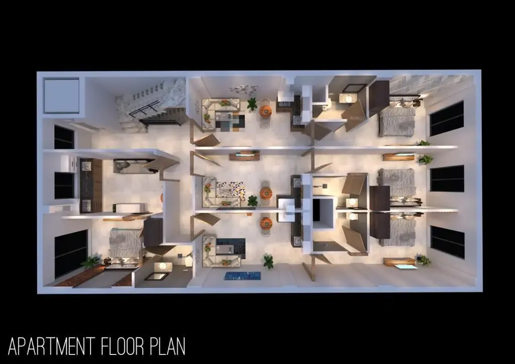Madina Height 3 Apartment Plan 3 plan