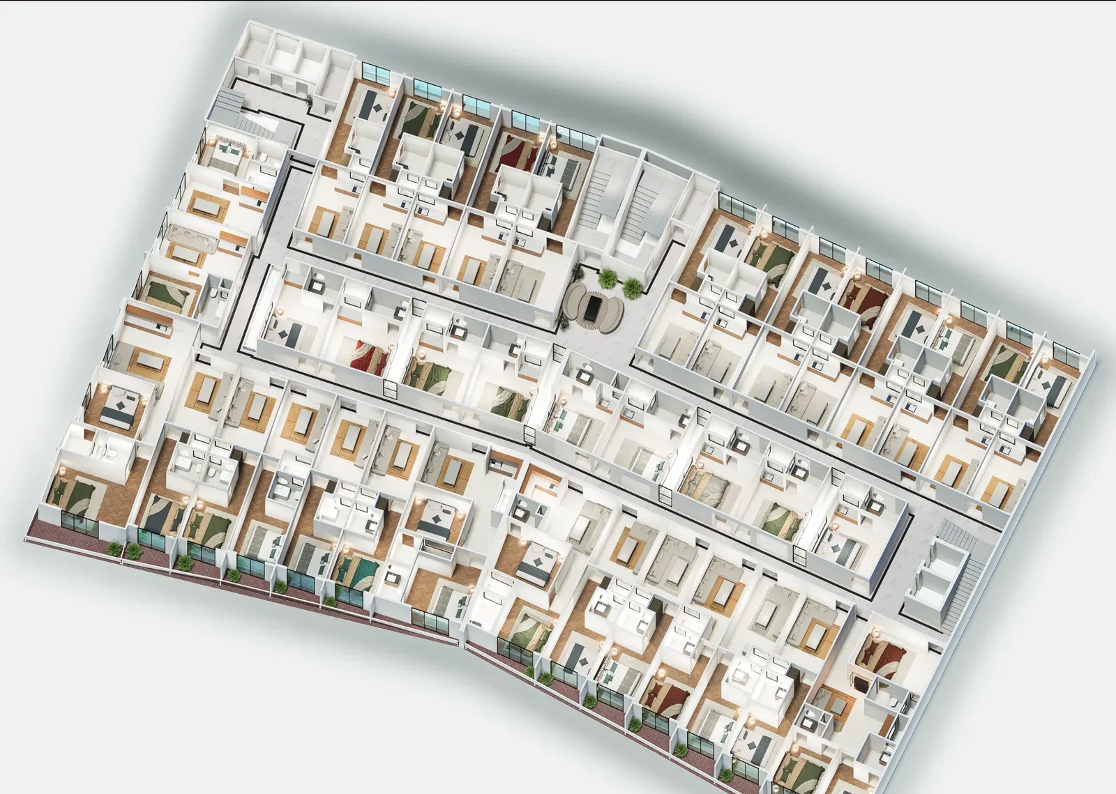 Fourth Floor 3D view